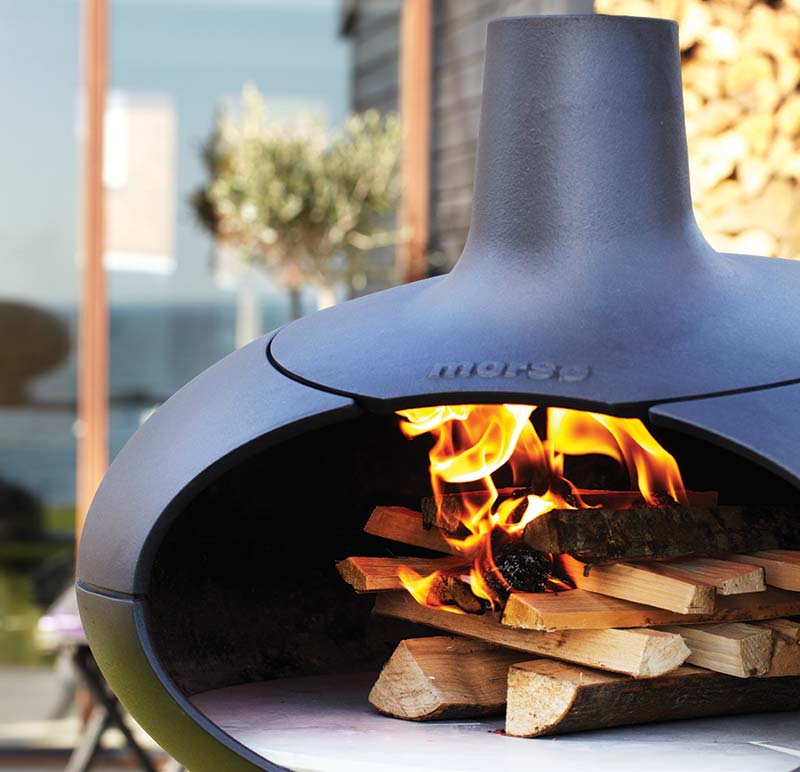 Morso wood fired Living BBQ's and Grill Range 